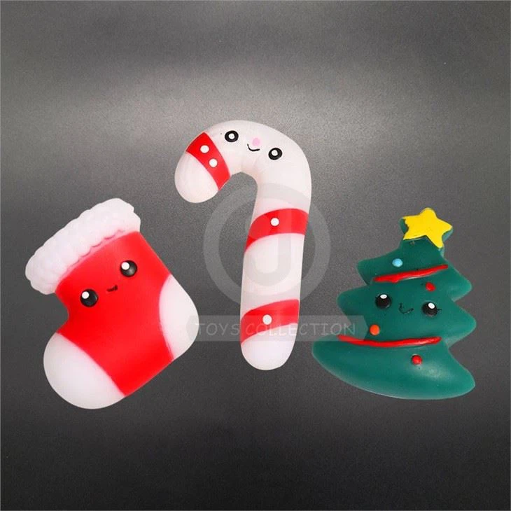 Christmas Design Festival Squishy Mochi Toy