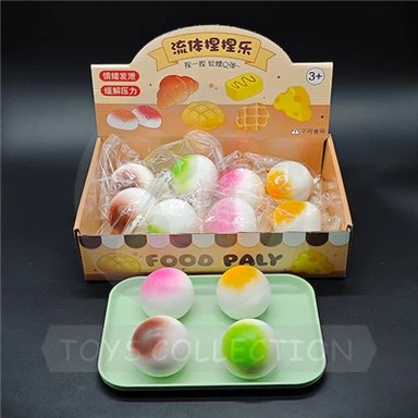 Lepljivi mochi iz mehke žemljice iz sladkega krompirja
